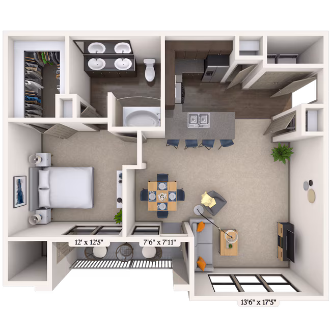 Post Oak 02307 floor plan